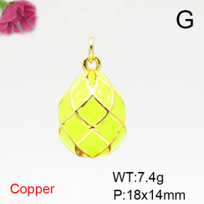 Fashion Copper Pendant  F6P300052aakl-L002