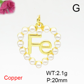 Fashion Copper Pendant  F6P300054aajl-L002