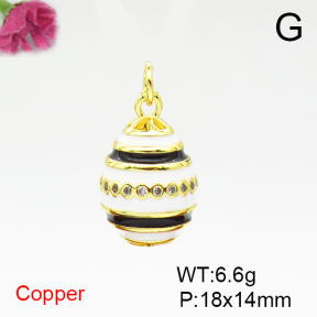 Fashion Copper Pendant  F6P300059aakl-L002