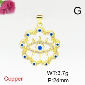Fashion Copper Pendant  F6P400330ablb-L002