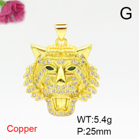 Fashion Copper Pendant  F6P400358aakl-L002
