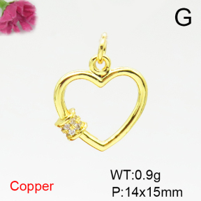 Fashion Copper Pendant  F6P400366vaia-L002