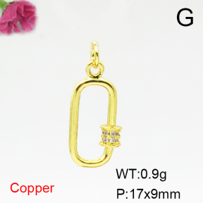 Fashion Copper Pendant  F6P400367vaia-L002
