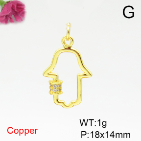 Fashion Copper Pendant  F6P400368vaia-L002