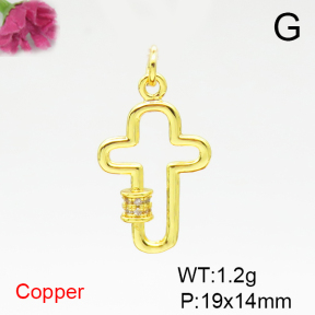 Fashion Copper Pendant  F6P400369vaia-L002