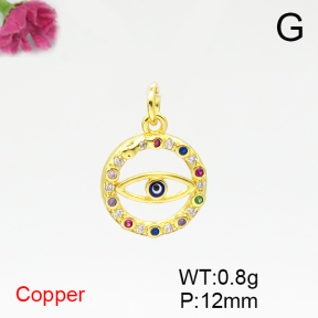 Fashion Copper Pendant  F6P400374vail-L002