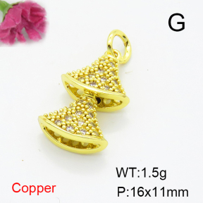 Fashion Copper Pendant  F6P400377aakl-L035