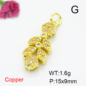 Fashion Copper Pendant  F6P400379aakl-L035