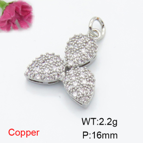 Fashion Copper Pendant  F6P400386ablb-L035
