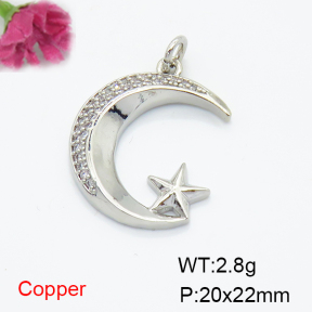 Fashion Copper Pendant  F6P400388vbll-L035