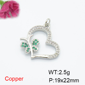 Fashion Copper Pendant  F6P400390vbmb-L035