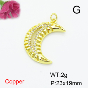 Fashion Copper Pendant  F6P400395vbll-L035