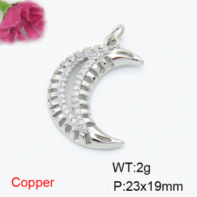 Fashion Copper Pendant  F6P400396vbll-L035