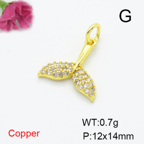 Fashion Copper Pendant  F6P400399aakl-L035