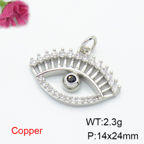 Fashion Copper Pendant  F6P400441vbll-L035