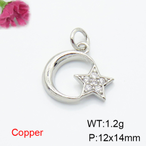 Fashion Copper Pendant  F6P400453baka-L035