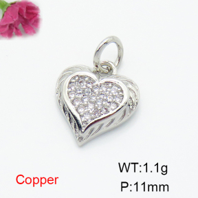 Fashion Copper Pendant  F6P400461baka-L035