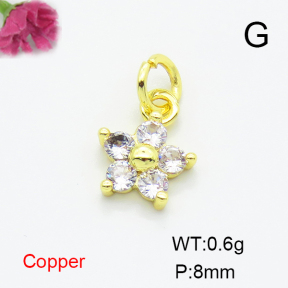 Fashion Copper Pendant  F6P400466baka-L035