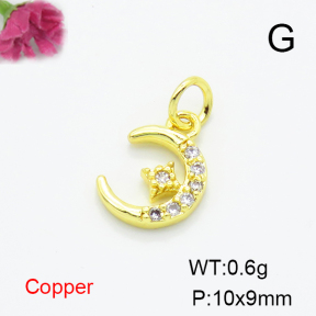Fashion Copper Pendant  F6P400474baka-L035