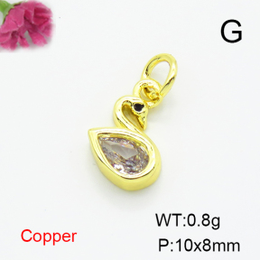 Fashion Copper Pendant  F6P400476baka-L035