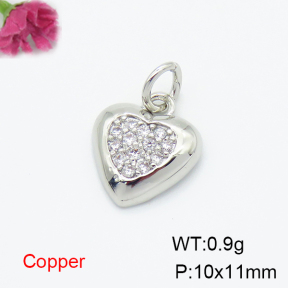 Fashion Copper Pendant  F6P400483baka-L035