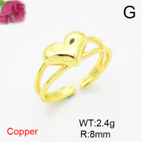 Fashion Copper Ring  F6R200043avja-L002