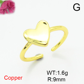 Fashion Copper Ring  F6R200044vail-L002
