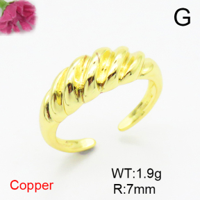 Fashion Copper Ring  F6R200045avja-L002