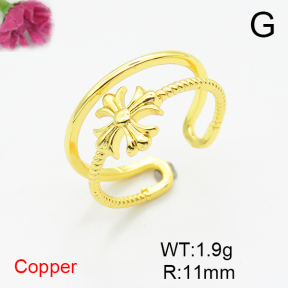 Fashion Copper Ring  F6R200046avja-L002