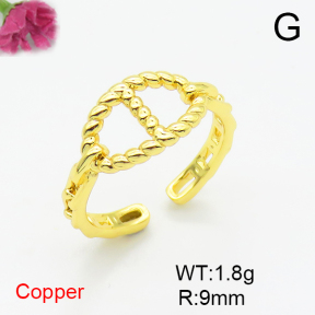 Fashion Copper Ring  F6R200047avja-L002