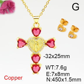 Fashion Copper Sets  F6S004753ablb-L002