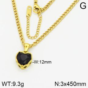 Stainless Steel Necklace  2N4001282bhva-669