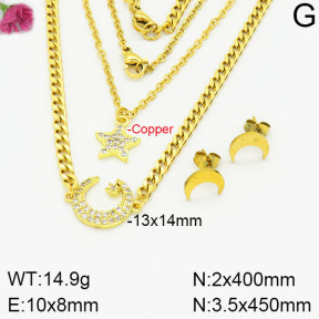 Fashion Copper Sets  F2S002643ahjb-J48