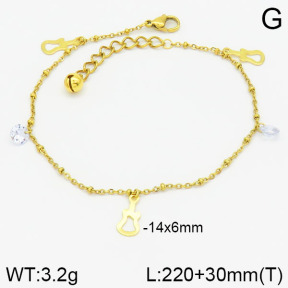 Stainless Steel Anklets  2A9000748bbov-314