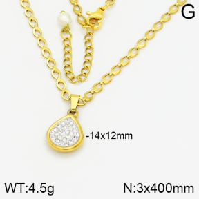 Stainless Steel Necklace  2N4001286bbov-312