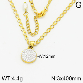 Stainless Steel Necklace  2N4001287bbov-312