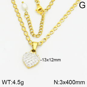 Stainless Steel Necklace  2N4001288bbov-312
