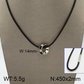 Stainless Steel Necklace  5N5000089vbmb-256