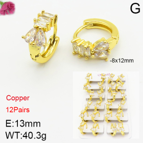 Fashion Copper Earrings  F2E400754alka-J22