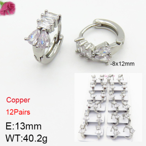Fashion Copper Earrings  F2E400755alka-J22