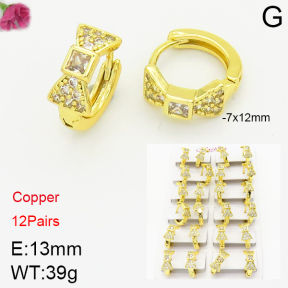 Fashion Copper Earrings  F2E400756alka-J22