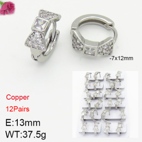 Fashion Copper Earrings  F2E400757alka-J22