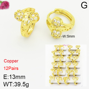 Fashion Copper Earrings  F2E400758alka-J22