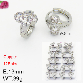 Fashion Copper Earrings  F2E400759alka-J22