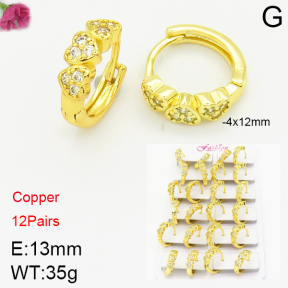 Fashion Copper Earrings  F2E400760alka-J22