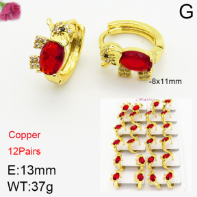 Fashion Copper Earrings  F2E400766alka-J22