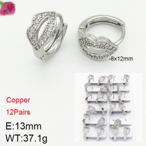 Fashion Copper Earrings  F2E400777alka-J22