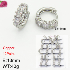 Fashion Copper Earrings  F2E400779alka-J22