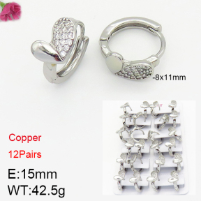 Fashion Copper Earrings  F2E400781alka-J22
