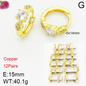 Fashion Copper Earrings  F2E400782alka-J22